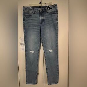 Express Light Blue Skinny Jeans
